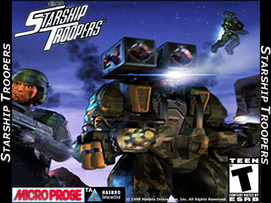 Starship Troopers: Terran Ascendancy - zadn CD obal