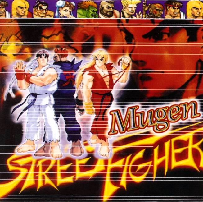 Street Fighter: Mugen - pedn CD obal