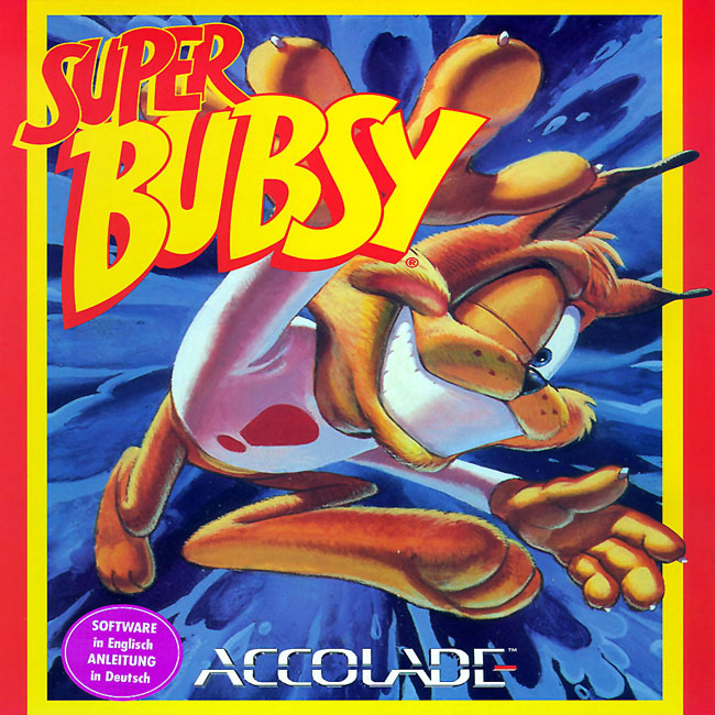 Super Bubsy - pedn CD obal
