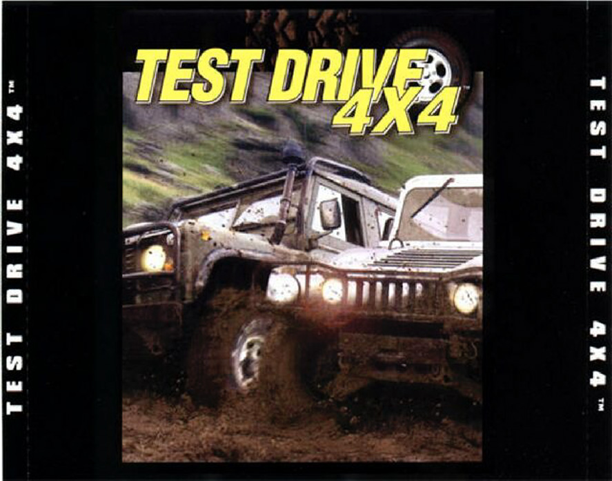 Test Drive 4x4 - zadn CD obal