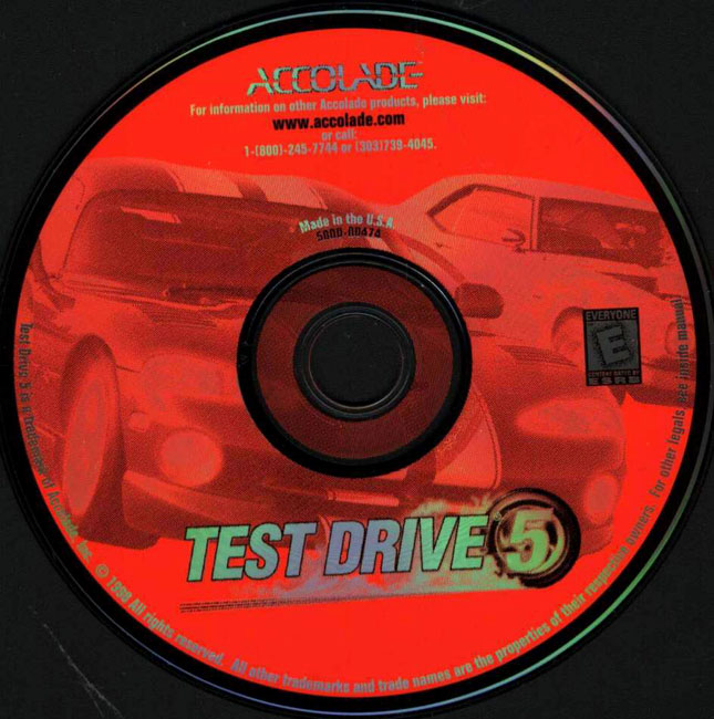 Test Drive 5 - CD obal