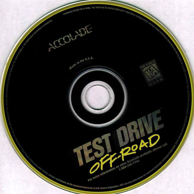 Test Drive: OFF-Road - CD obal