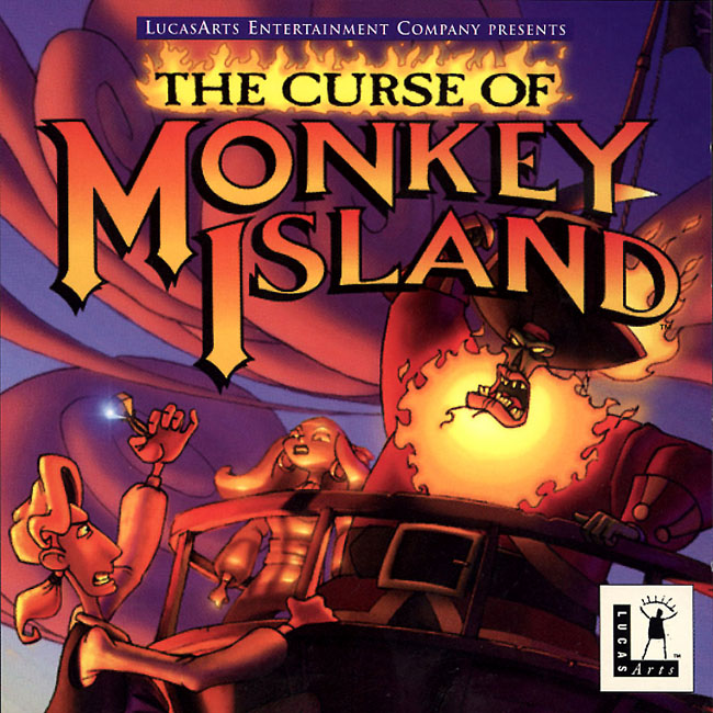 Monkey Island 3: The Curse of Monkey Island - pedn CD obal