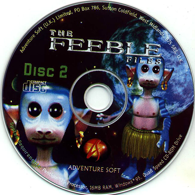 The Feeble Files - CD obal 2