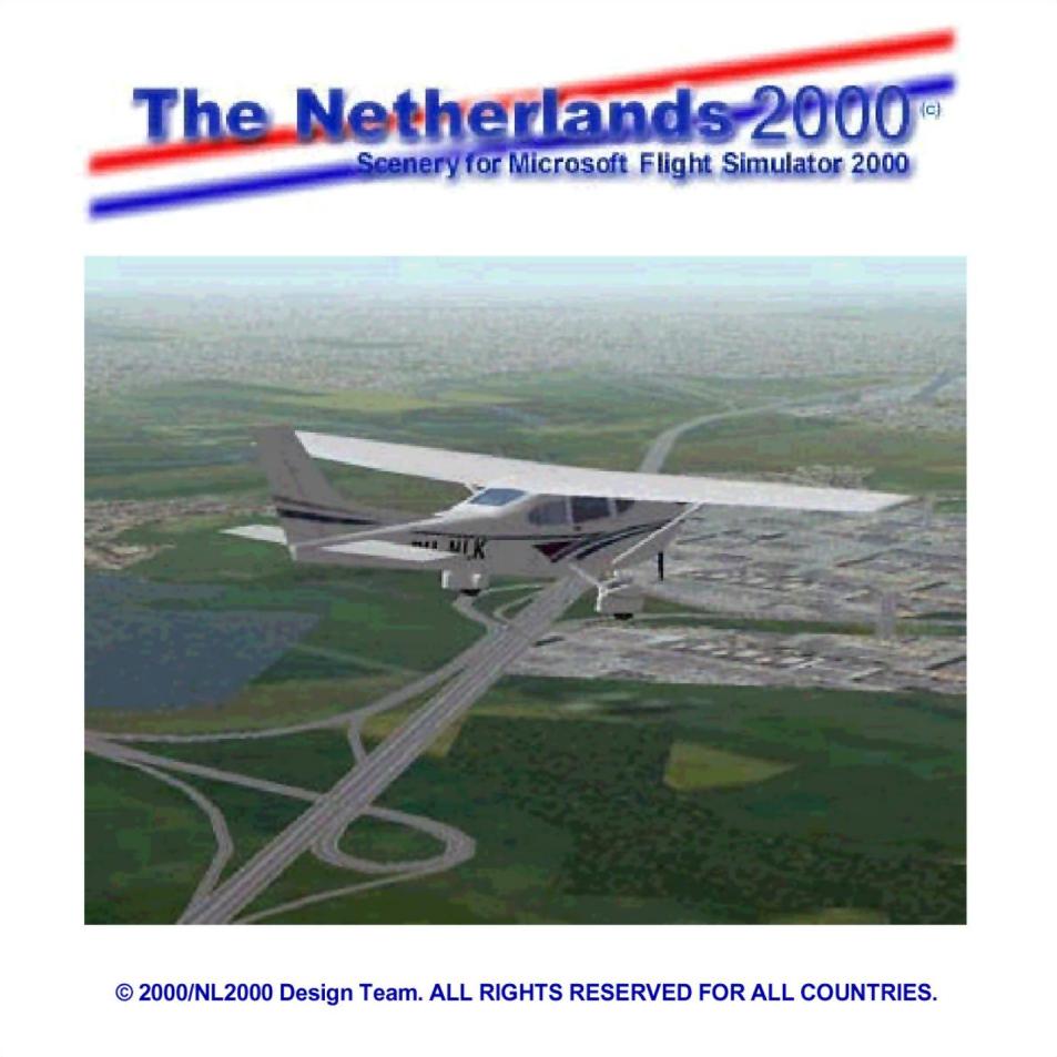 The Netherlands 2000: Scenery for MS Flight Simulator 2000 - pedn CD obal
