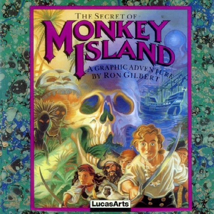 Monkey Island 1: The Secret of Monkey Island - pedn CD obal