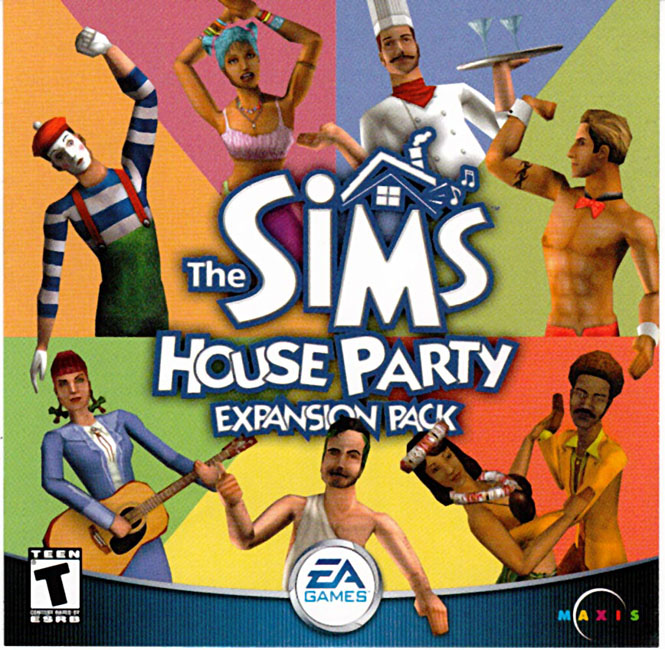The Sims: House Party - pedn CD obal