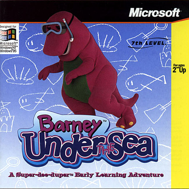 Barney Under the Sea - pedn CD obal