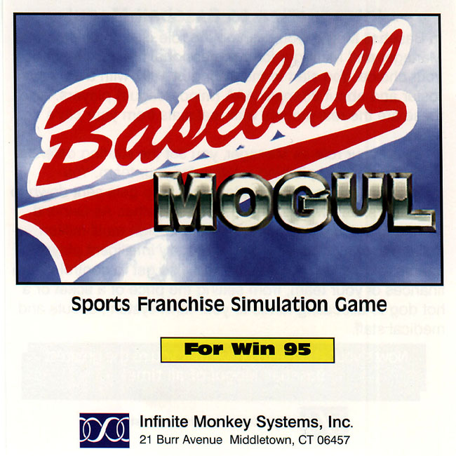 Baseball Mogul - pedn CD obal
