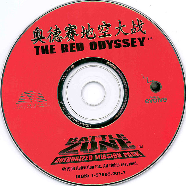 Battle Zone: The Red Odyssey - CD obal