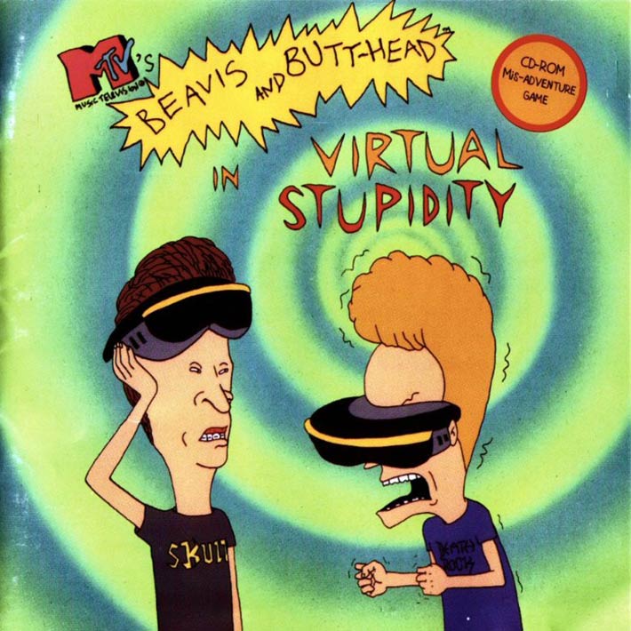 Beavis and Butt-Head in Virtual Stupidity - pedn CD obal
