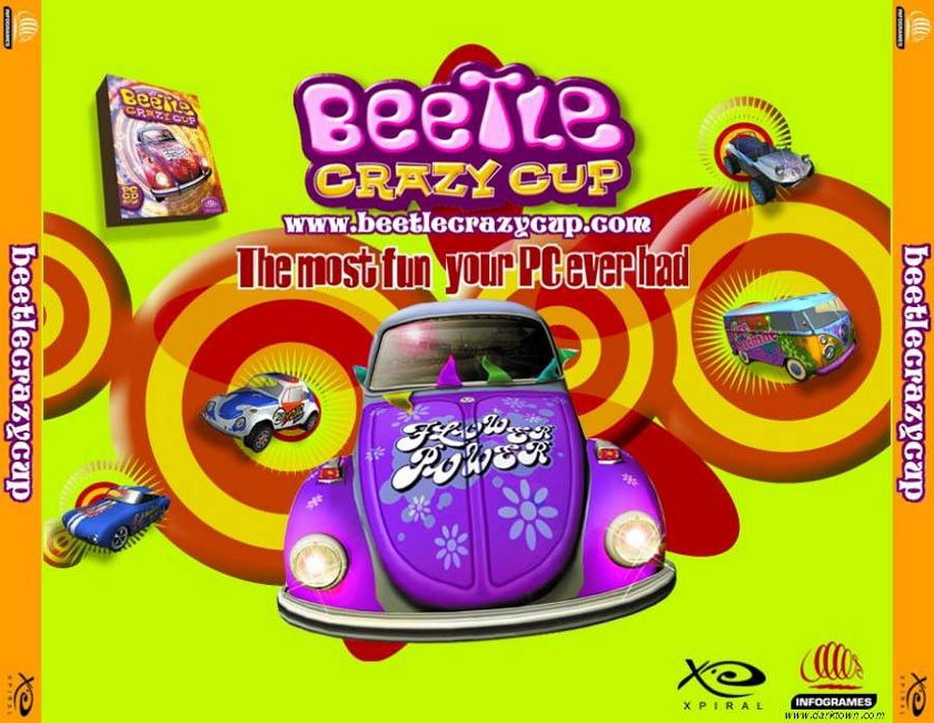 Beetle Crazy Cup - zadn CD obal