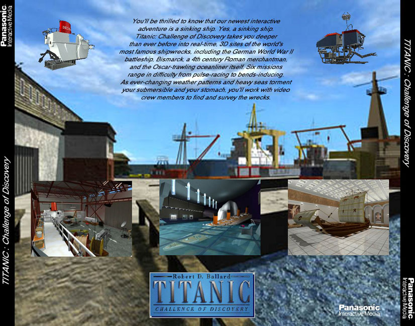 Titanic - zadn CD obal