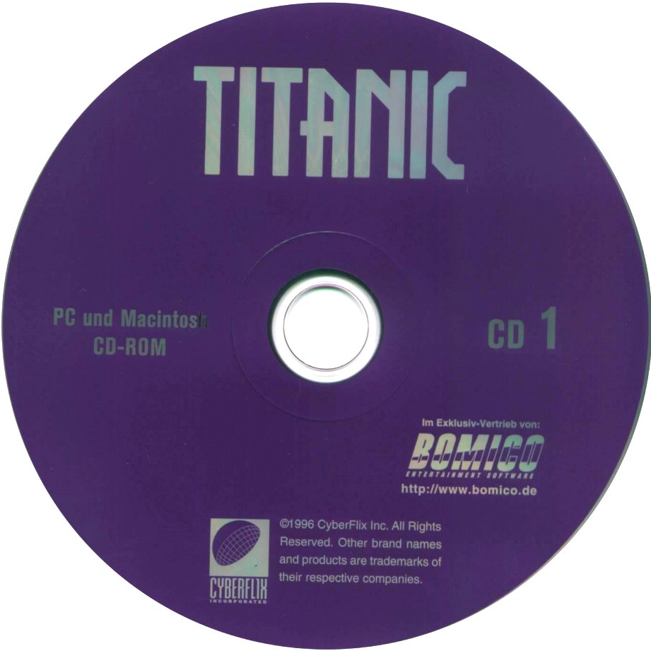 Titanic - CD obal
