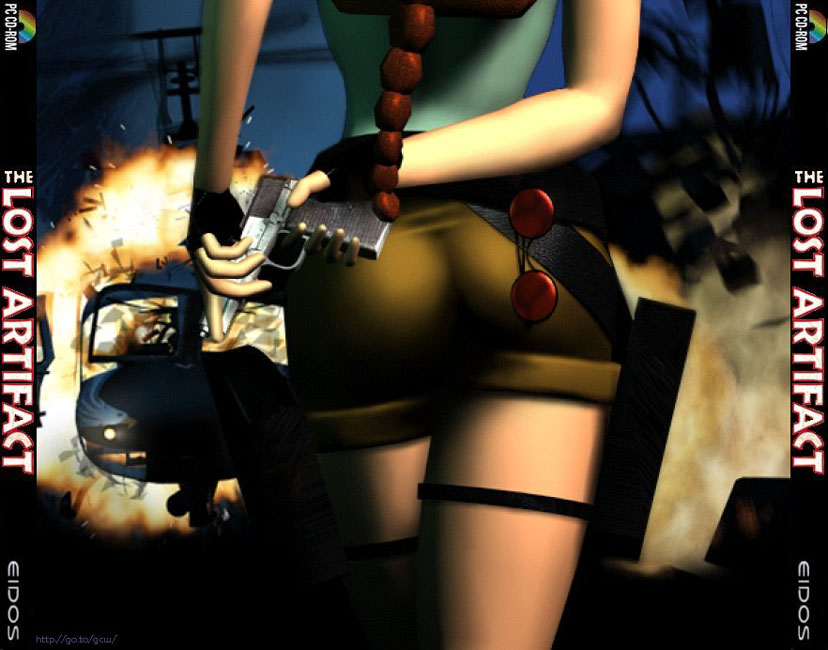 Tomb Raider 3: The Lost Artifact - zadn CD obal