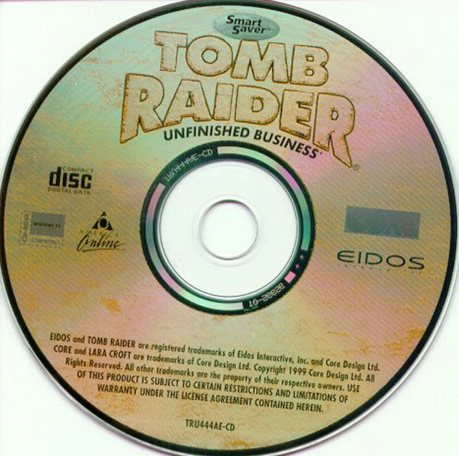 Tomb Raider: Unfinished Business - CD obal