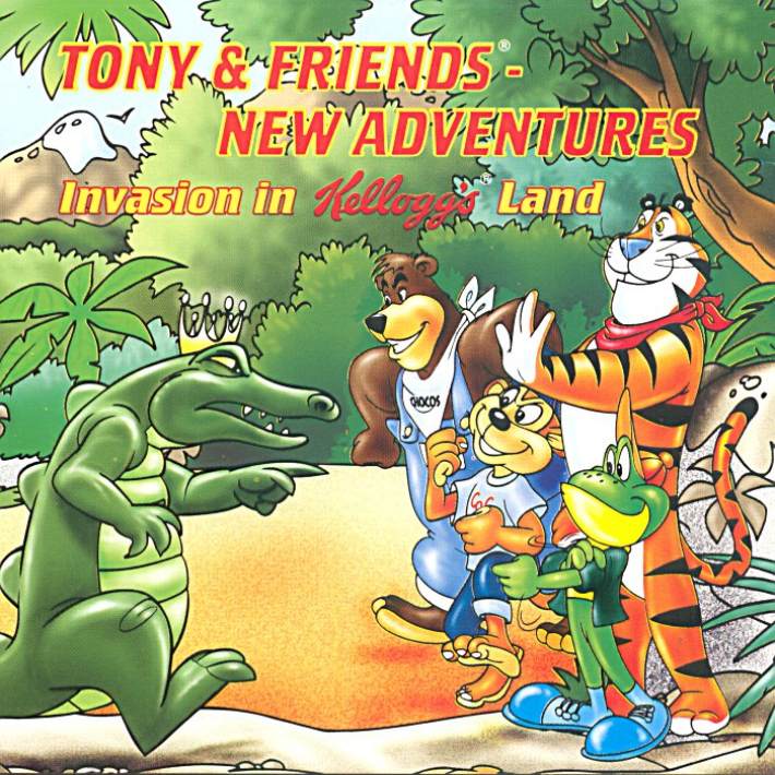Tony & Friends in Kelloggs Land - pedn CD obal