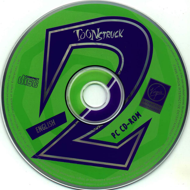 Toonstruck - CD obal
