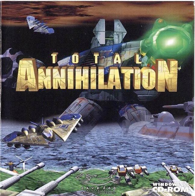 Total Annihilation - pedn CD obal