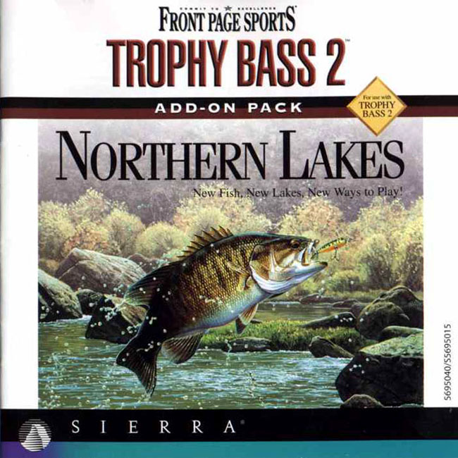 Trophy Bass 2: Northern Lakes - pedn CD obal