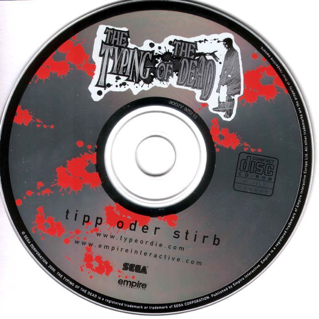The Typing of The Dead - CD obal