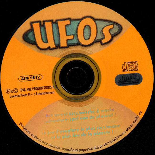 UFOs - CD obal