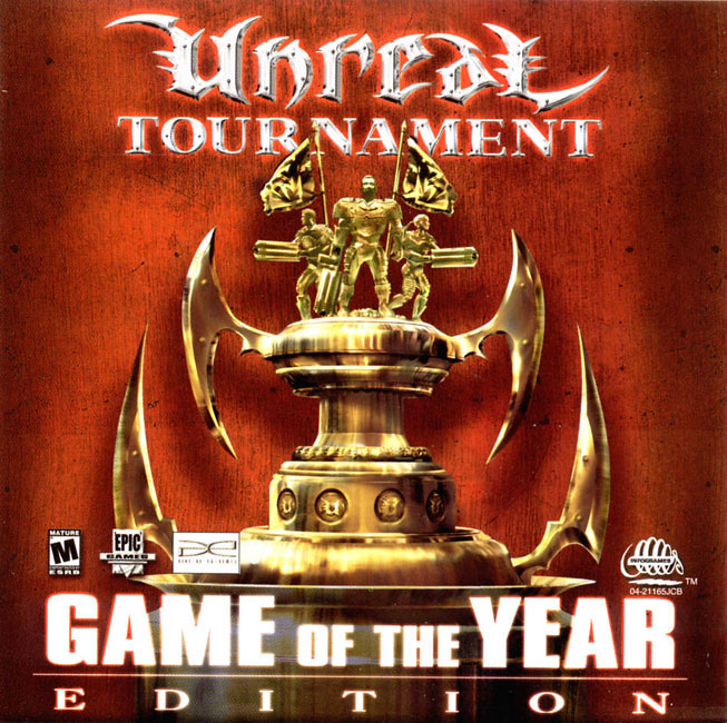 Unreal Tournament: Game of the Year Edition - pedn CD obal