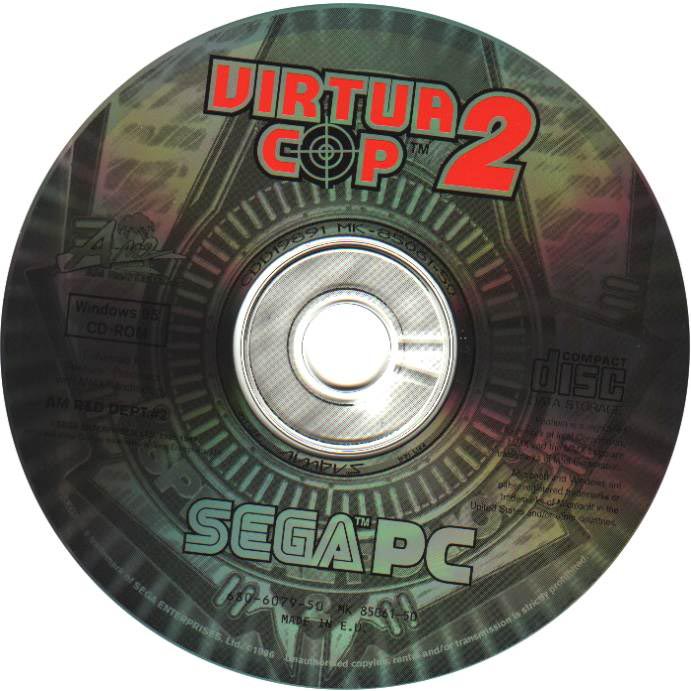 Virtua Cop 2 - CD obal