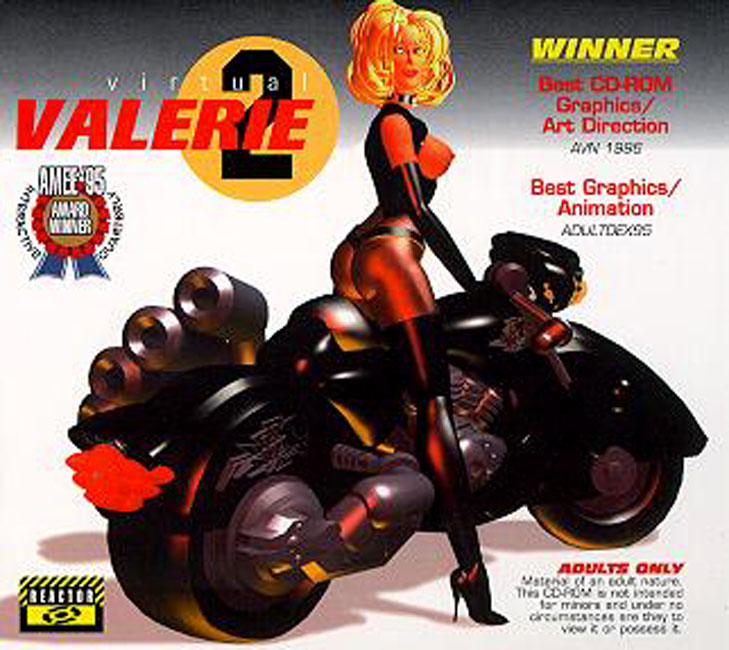 Virtual Valerie 2 - pedn CD obal