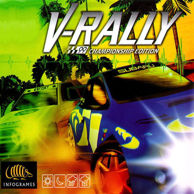 V-Rally: 99 Championship Edition - pedn CD obal