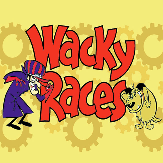 Wacky Races - pedn CD obal