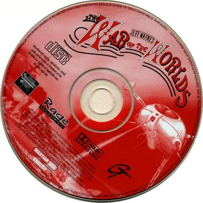 The War of the Worlds (Jeff Wayne's) - CD obal 2