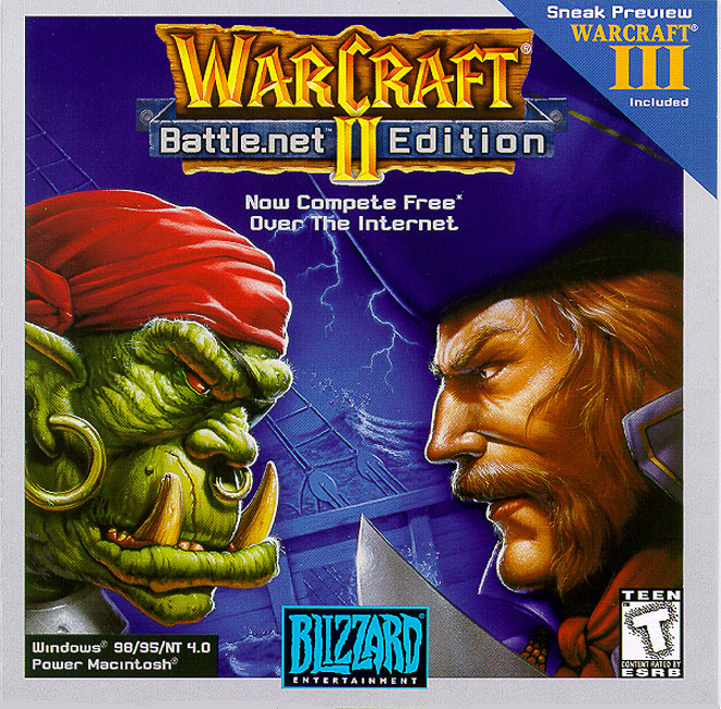 WarCraft 2: Battle.net Edition - pedn CD obal