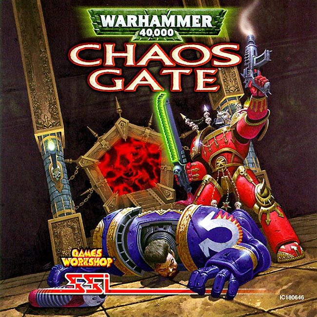Warhammer 40,000: Chaos Gate - pedn CD obal
