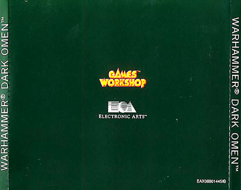 Warhammer: Dark Omen - zadn CD obal