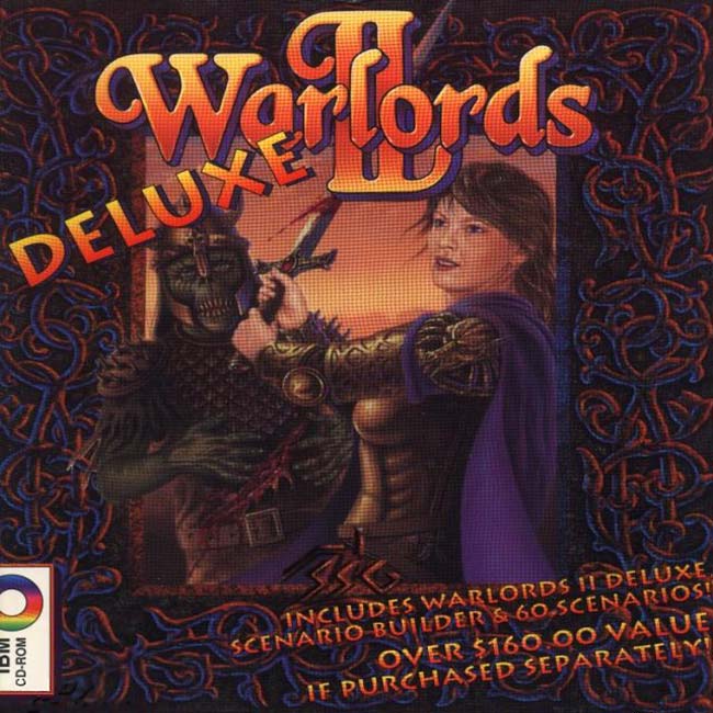 Warlords 2 Deluxe - pedn CD obal