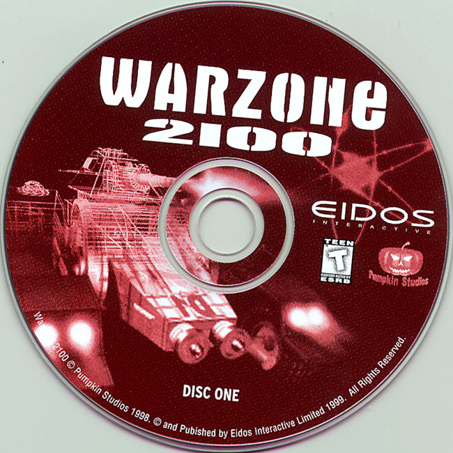 Warzone 2100 - CD obal 3