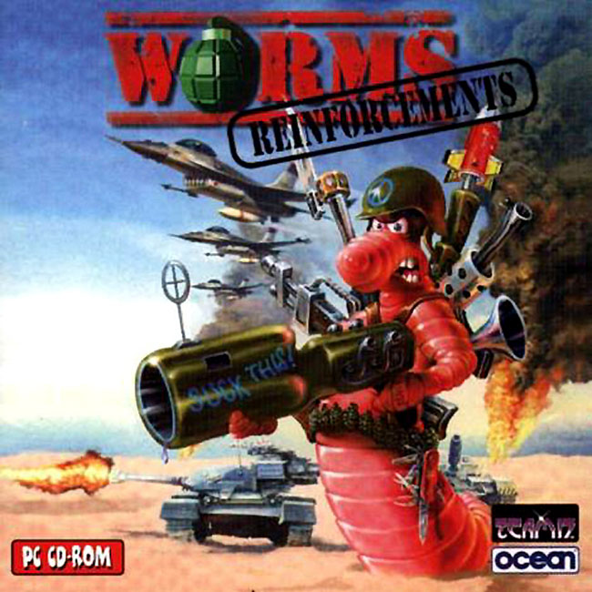 Worms: Reinforcements - pedn CD obal