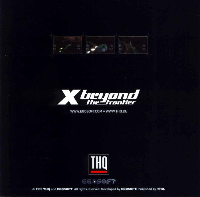 X: Beyond the Frontier - pedn vnitn CD obal