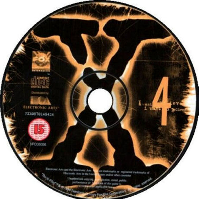 The X-Files Game - CD obal 4
