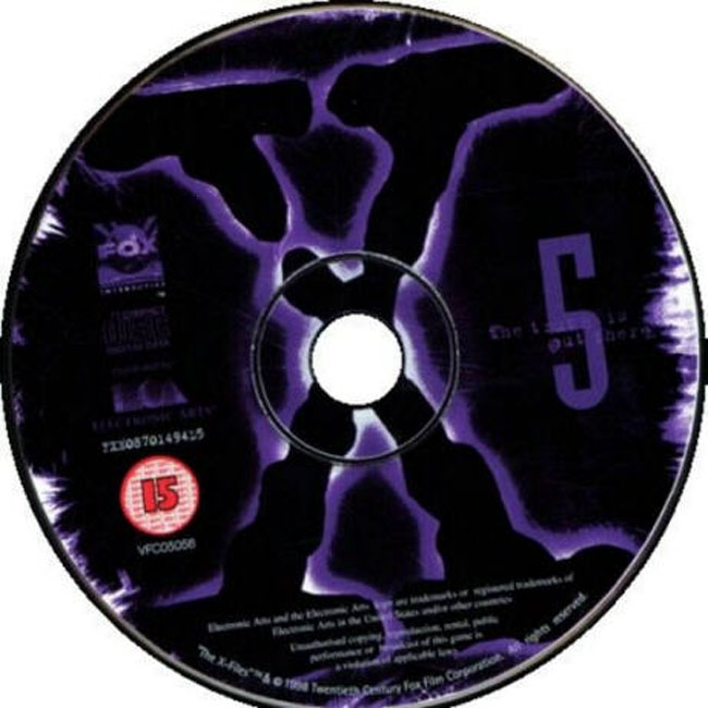 The X-Files Game - CD obal 5