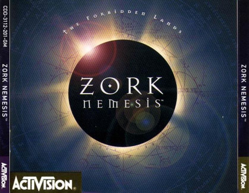 Zork: Nemesis - pedn CD obal 2