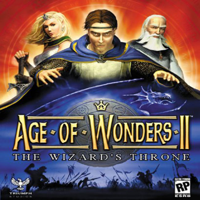 Age of Wonders 2: The Wizard's Throne - pedn CD obal