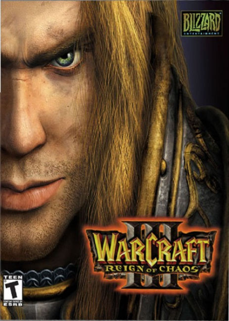 WarCraft 3: Reign of Chaos - pedn CD obal 2