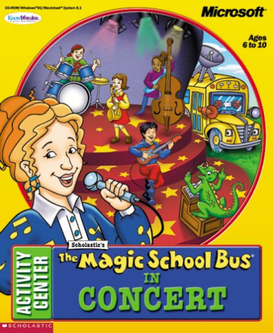Magic School Bus: Concert - pedn CD obal
