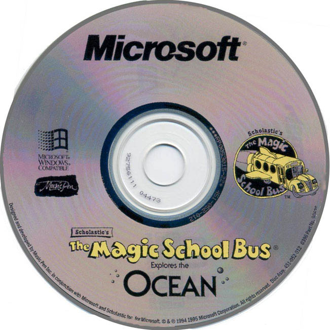 Magic School Bus: Ocean - CD obal