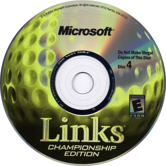 Links Championship Edition - CD obal 4