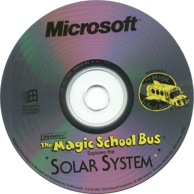 Magic School Bus: Solar System - CD obal