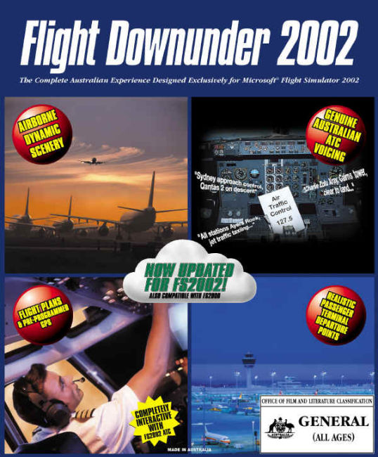 Flight DownUnder 2002 - pedn CD obal