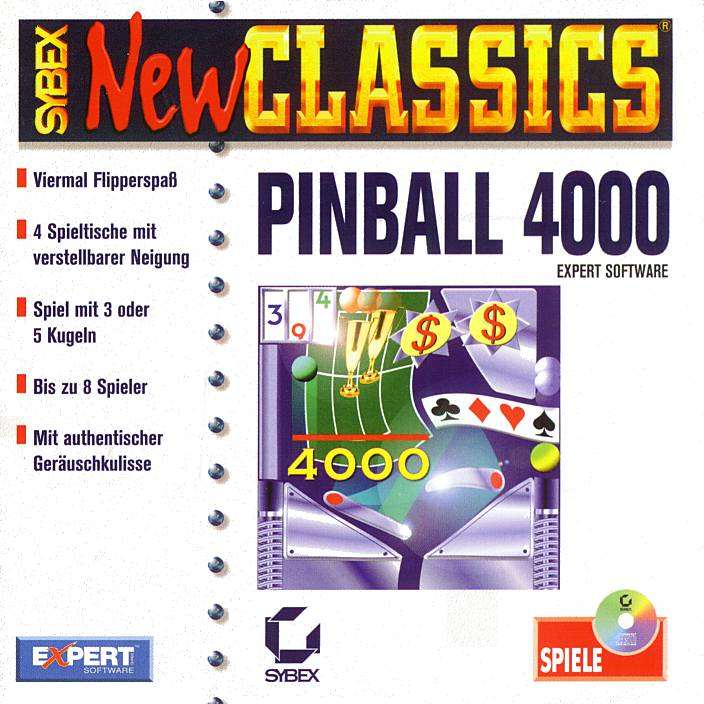 Pinball 4000 - pedn CD obal
